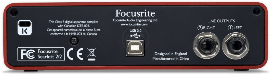  Focusrite Scarlett 2i2 (2nd GEN) - USB аудиоинтерфейс - фото 2