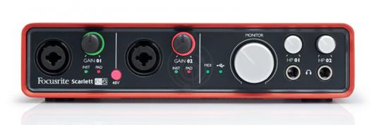  Focusrite Scarlett 6i6 - USB 24/96 - фото 3