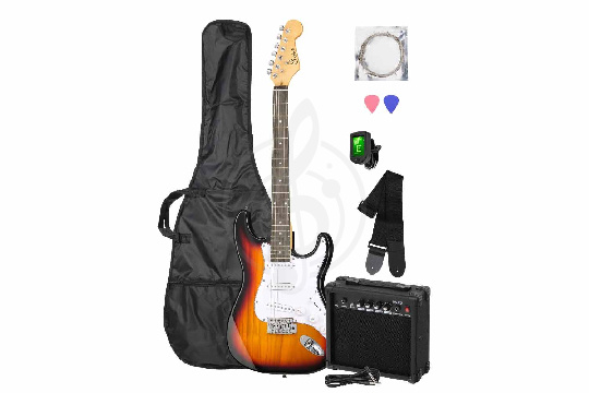 Электрогитара Stratocaster Foix FGP/FGP-STK-SB - Электрогитара - фото 1