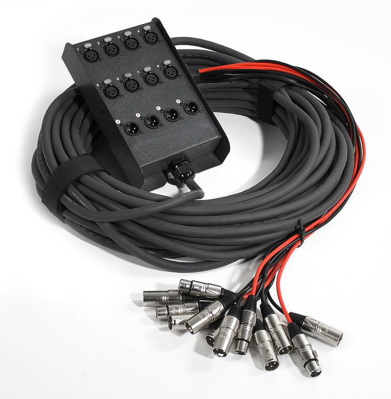 Мультикор FORCE MSB-02/15 - мультикор (stage box) 8x4, 15 м - фото 1