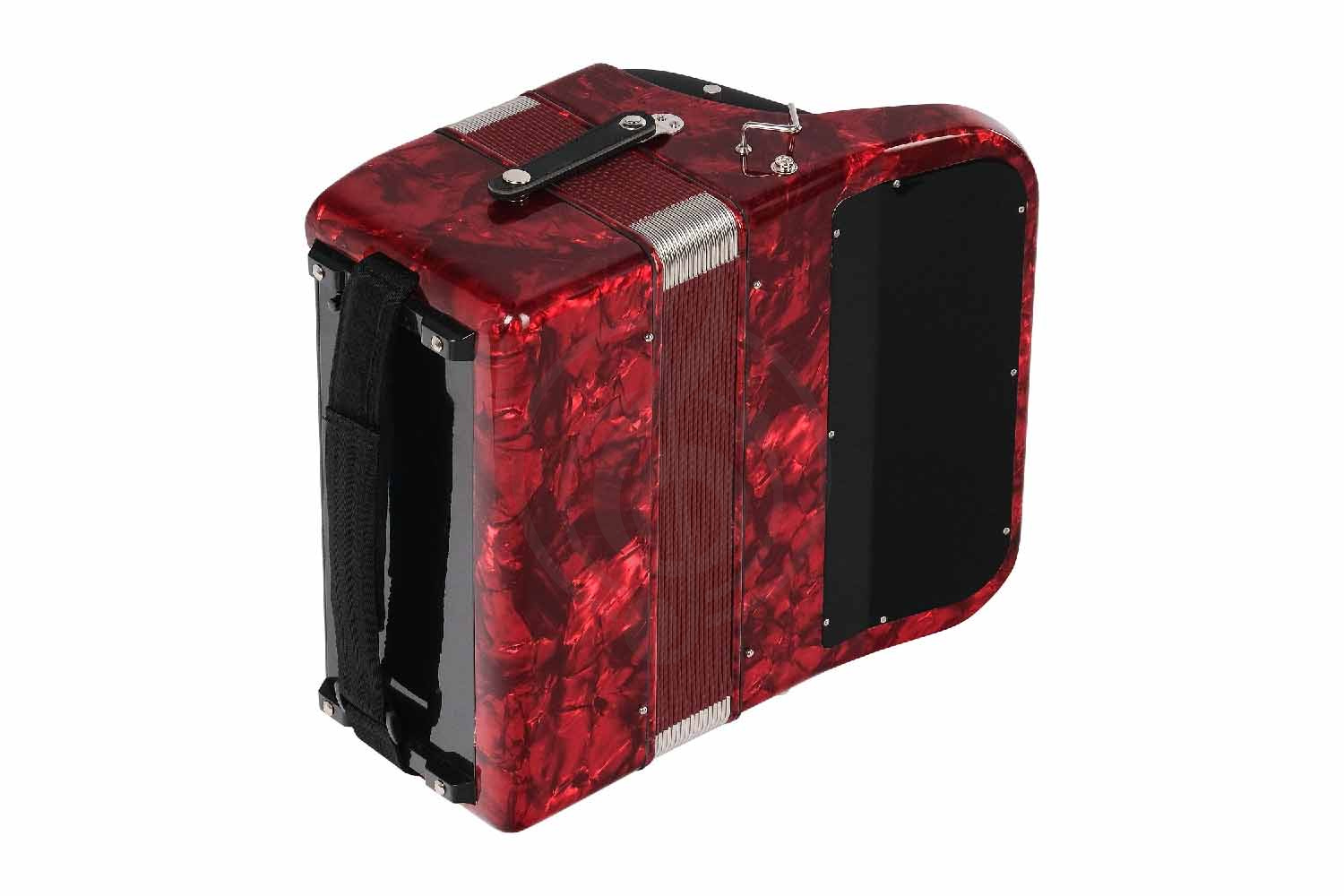 Аккордеон 4/4 Gelander GH5060-RED - Кнопочный аккордеон - фото 4