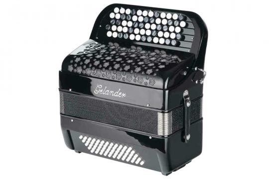  Gelander GH5060H - Кнопочный аккордеон 62/60, черный - фото 2