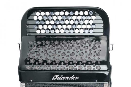  Gelander GH5060H - Кнопочный аккордеон 62/60, черный - фото 3