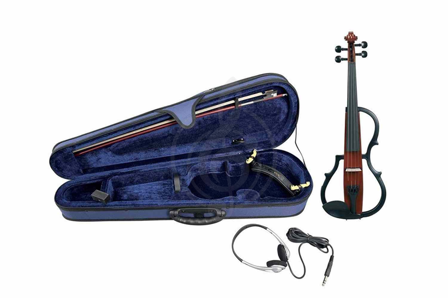 Электроскрипка GEWA E-Violine line Red brown - Электроскрипка - фото 1