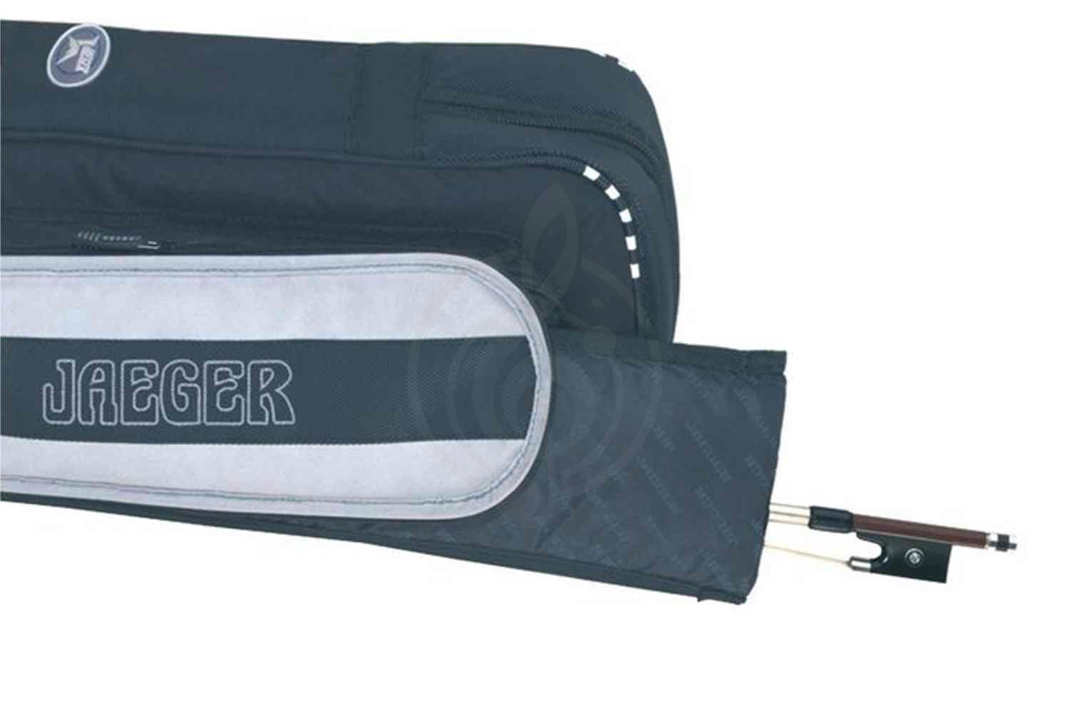  GEWA Jaeger Double bass Gig Bag 4/4 Black - Чехол для контрабаса - фото 2