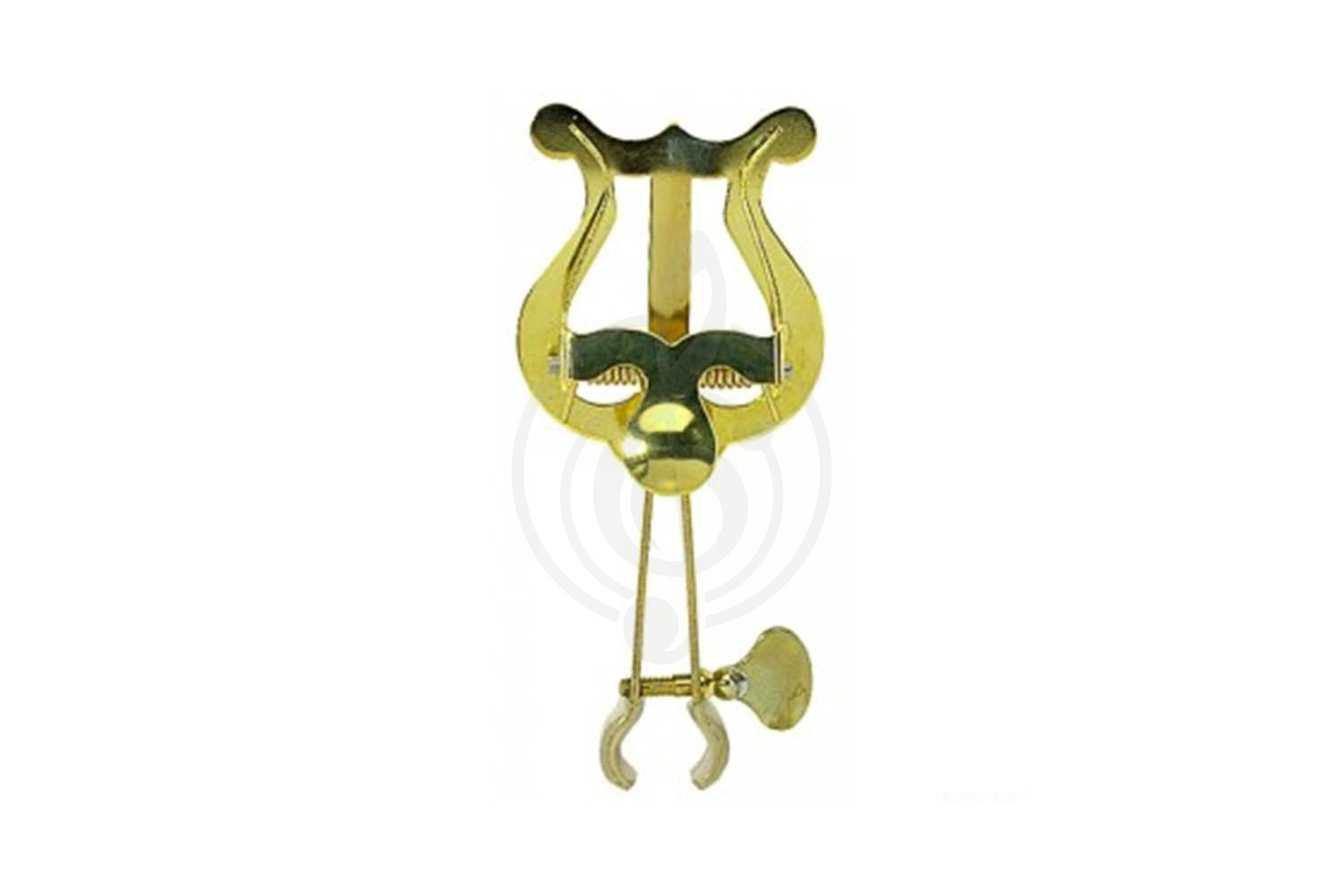 Пюпитр Лира GEWA Lyra Trumpet Yellow Brass - Лира для трубы - фото 1