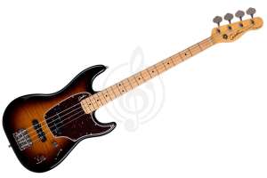 Изображение Godin 046928 Shifter Classic 4 Vintage Burst Flame MN - Бас-гитара