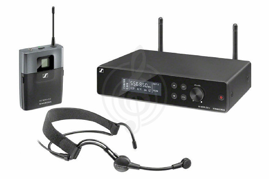 Головная радиосистема UHF SENNHEISER XSW 2-ME3-A - фото 1 Радиосистема с головным микрофоном Головная радиосистема UHF SENNHEISER XSW 2-ME3-A - фото 1