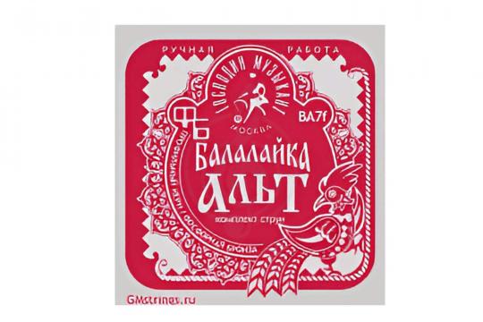 Струны для балалайки Господин Музыкант BA7F Комплект струн для балалайки альт - фото 2