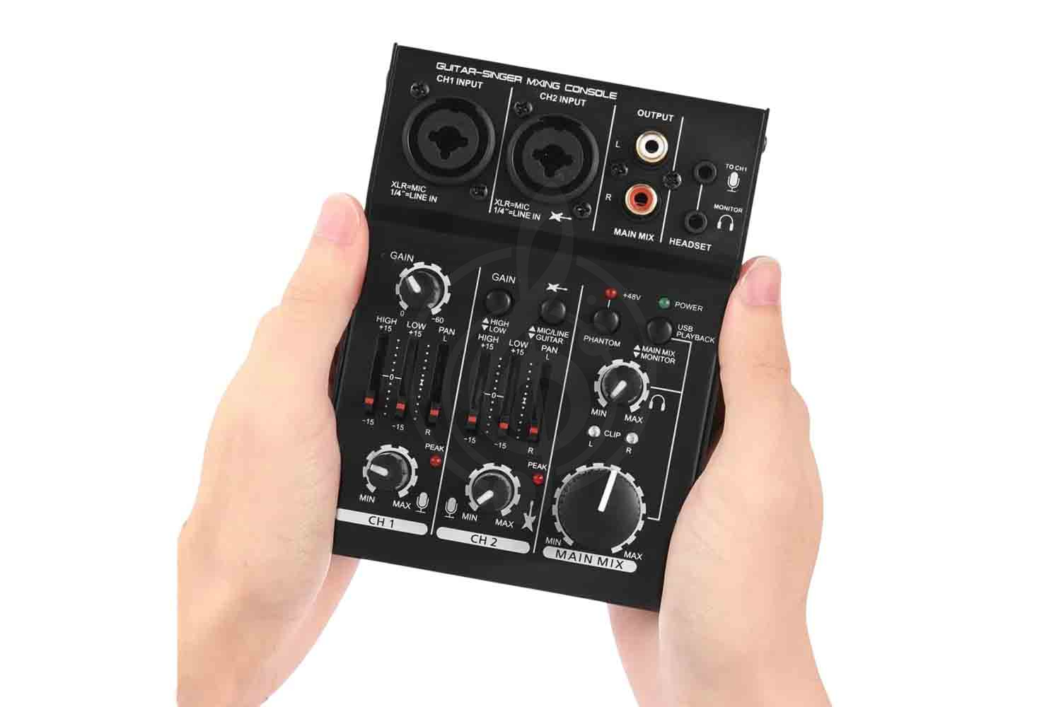 Активный микшер Grand Vox YUEC-2 - Мини-микшер - фото 6