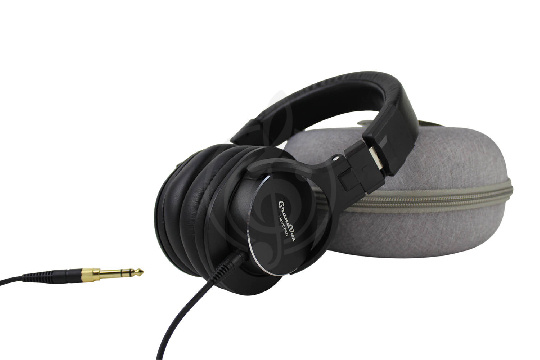Наушники для стрима GrandVox HM200PRO BK - Наушники (в комплекте чехол) - фото 1
