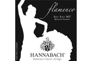 Изображение Струны для классической гитары Hannabach 827MT Black FLAMENCO