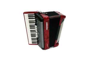 Изображение Hohner A4083 (A1683)BRAVO III 120 Red Аккордеон