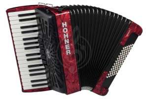 Изображение HOHNER Bravo III 72 red - Аккордеон 3/4 Хонер