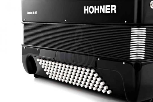 Аккордеон 7/8 HOHNER Bravo III 96 black - Аккордеон 7/8 - фото 2