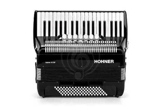 Аккордеон 7/8 HOHNER Bravo III 96 black - Аккордеон 7/8 - фото 1