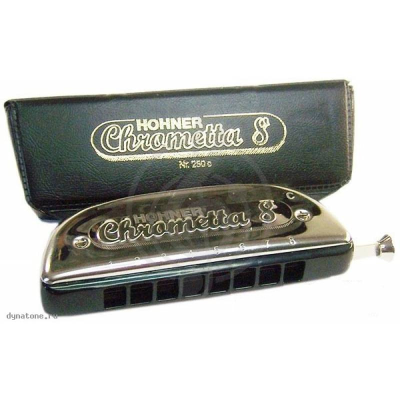 Хроматическая губная гармошка HOHNER Chrometta 8 - Хроматическая губная гармошка - фото 3