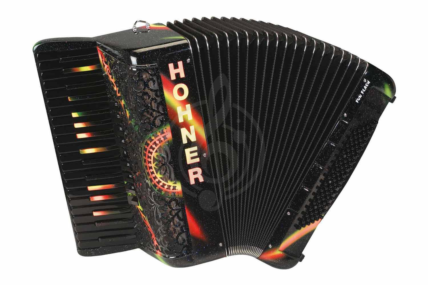 Аккордеон 7/8 HOHNER Fun Flash Piano colors - Аккордеон 7/8 Хонер - фото 1