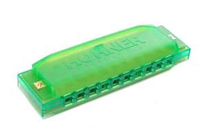 Изображение Диатоническая губная гармошка Hohner Happy Green C