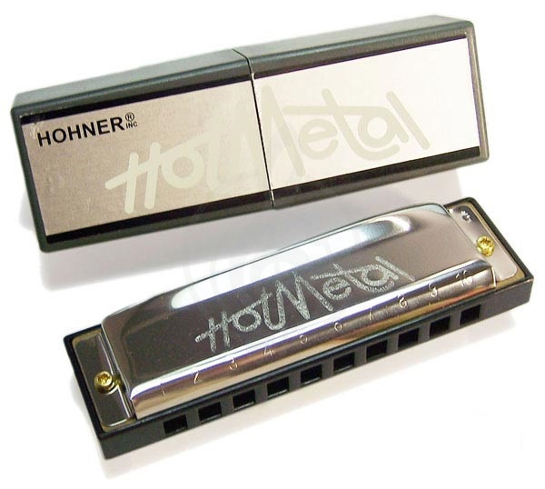 Диатоническая губная гармошка HOHNER M57206x Hot Metal F-major Губная гармошка (+ курс уроков) - фото 3
