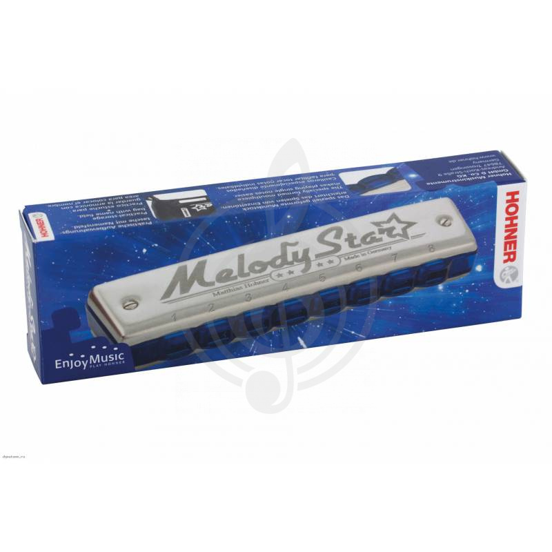 Детская губная гармошка HOHNER Melody Star - Детская губная гармошка - фото 3