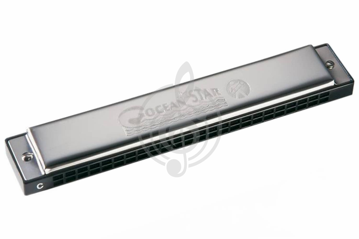 Тремоло губные гармошки HOHNER Ocean Star 2540/48 C - Губная гармошка тремоло - фото 1