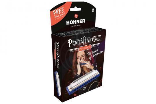 Диатоническая губная гармошка HOHNER Penta Harp Cm - Губная гармошка - фото 2