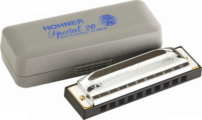 Диатоническая губная гармошка HOHNER Special 20 560/20 A (M560106X) - губная гармоника Richter Classic - фото 3