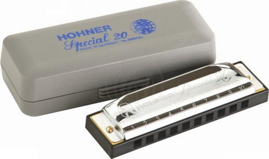 Диатоническая губная гармошка HOHNER Special 20 560/20 A (M560106X) - губная гармоника Richter Classic - фото 3