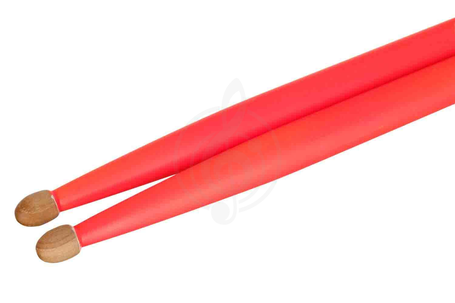Барабанные палочки HUN Fluorescent Series 5A - Барабанные палочки, оранжевые, орех гикори - фото 4