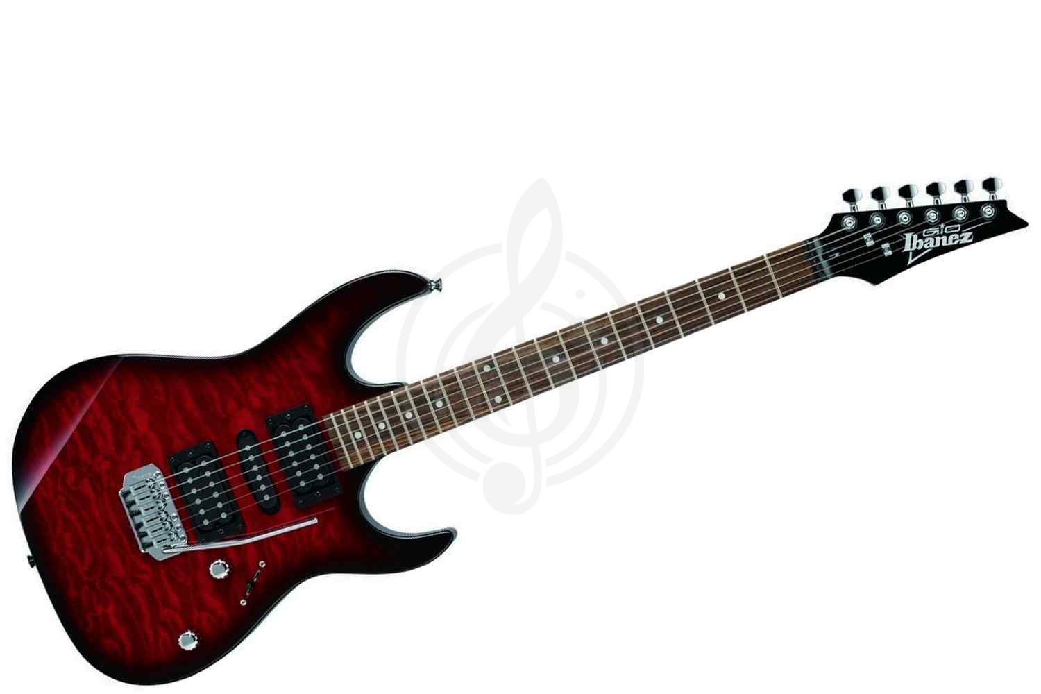 Электрогитара Superstrat IBANEZ GRX70QA-TRB - Электрогитара - фото 1