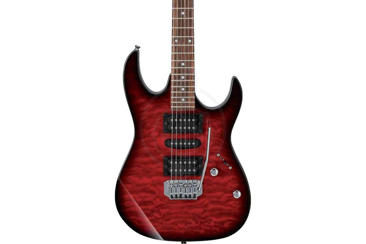 Электрогитара Superstrat IBANEZ GRX70QA-TRB - Электрогитара - фото 2