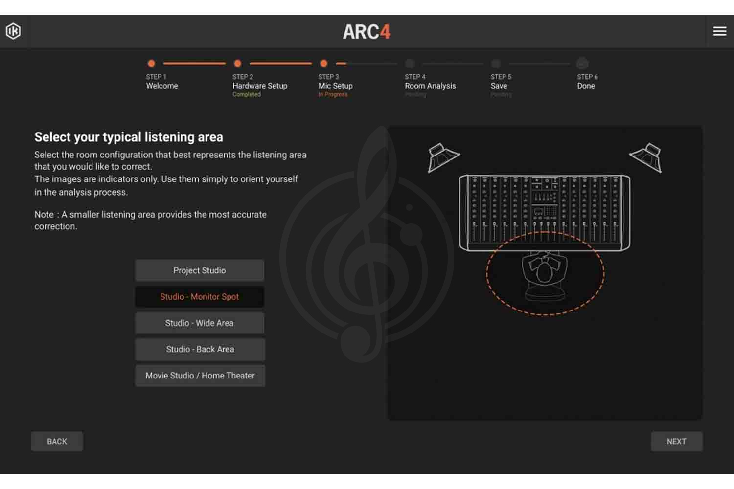 Программное обеспечение для студий IK Multimedia ARC-4-Upgrade - Программное обеспечение для акустической коррекции помещения - фото 6