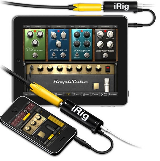  IK Multimedia iRig - гитарный интерфейс (переходник) для подключения гитары или бас-гитары к iPhone - фото 1