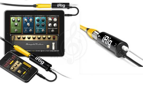  IK Multimedia iRig - гитарный интерфейс (переходник) для подключения гитары или бас-гитары к iPhone - фото 3