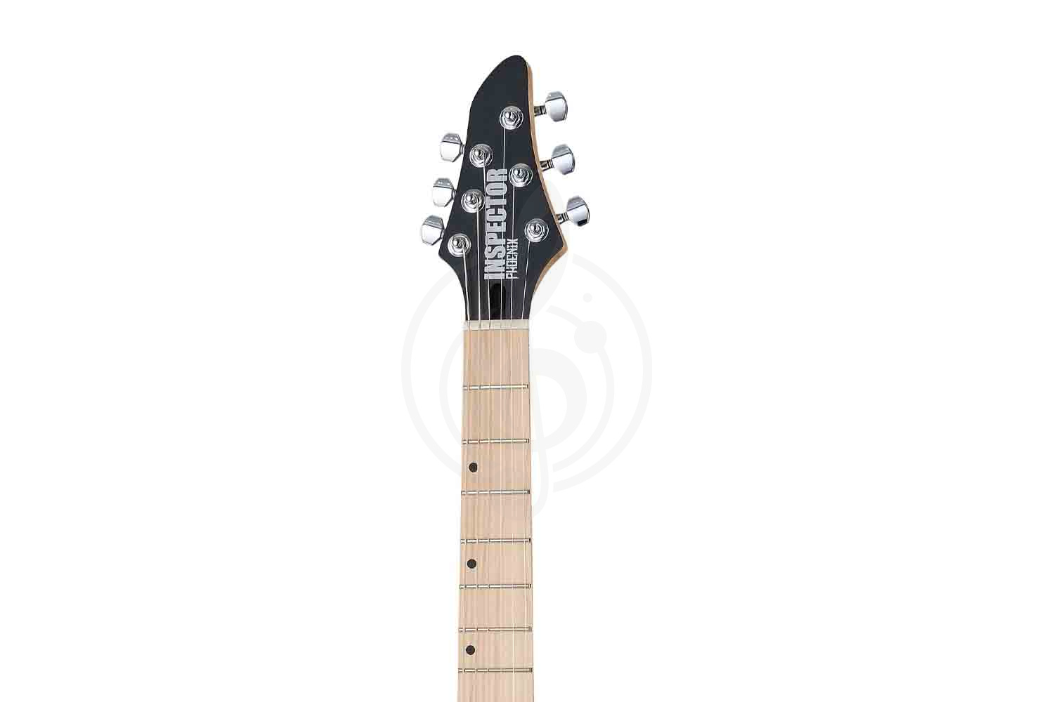 Электрогитара Stratocaster Inspector Phoenix-6-black - Электрогитара, черная - фото 6