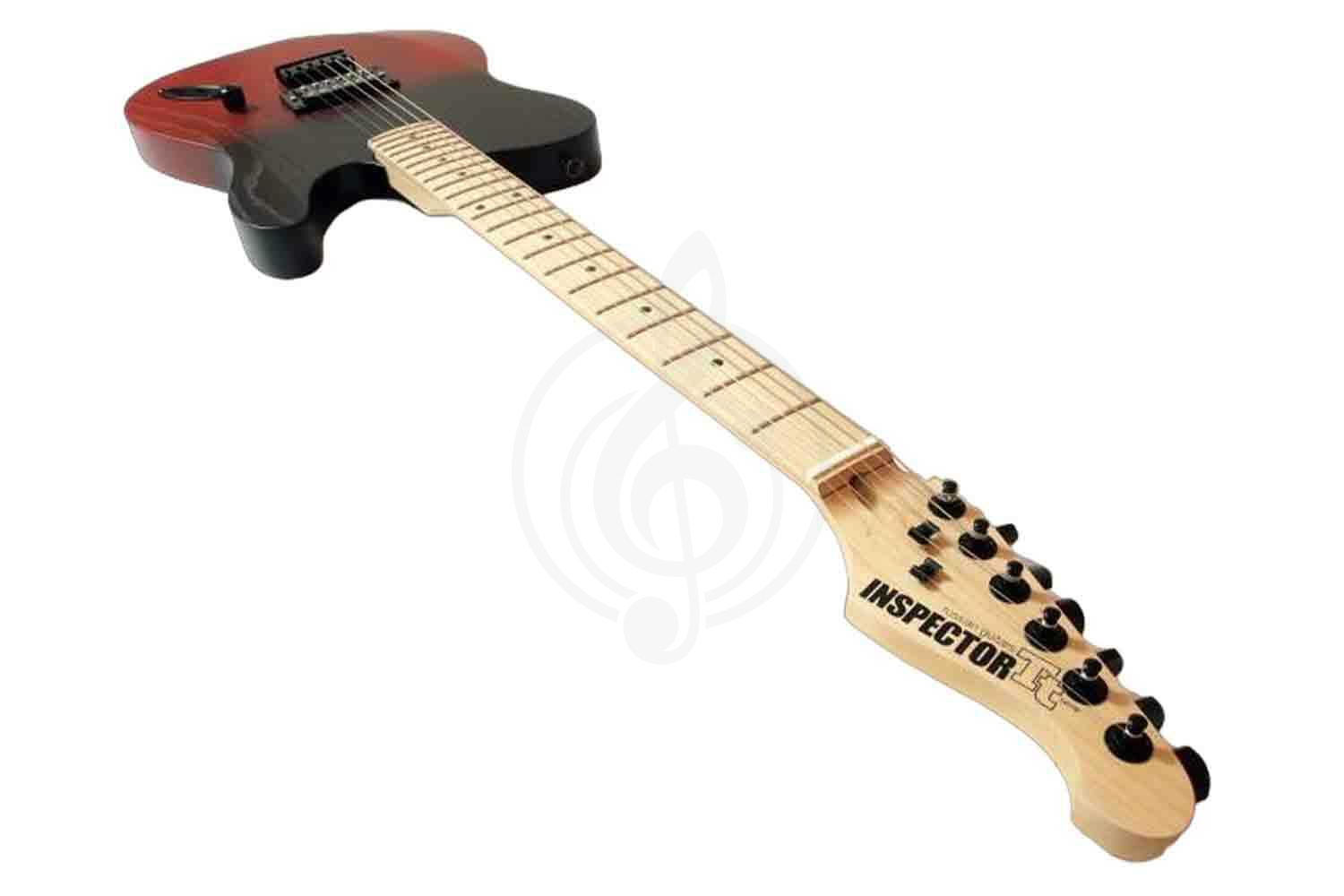 Электрогитара Telecaster Inspector TT-3-red-black - Электрогитара, красная/черная - фото 4