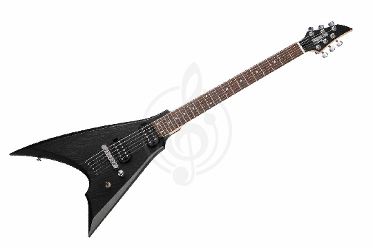 Электрогитара Flying V Inspector Varm 6 black - Электрогитара - фото 1