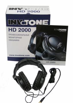 Наушники для стрима INVOTONE HD2000 - Наушники закрытые динамичные - фото 3