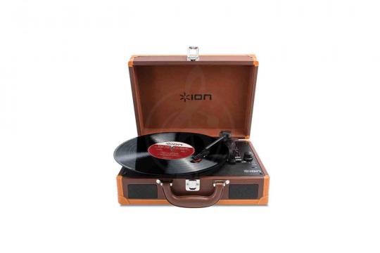 Виниловый проигрыватель ION AUDIO MOTION DELUXE brown - Виниловый проигрыватель - фото 2