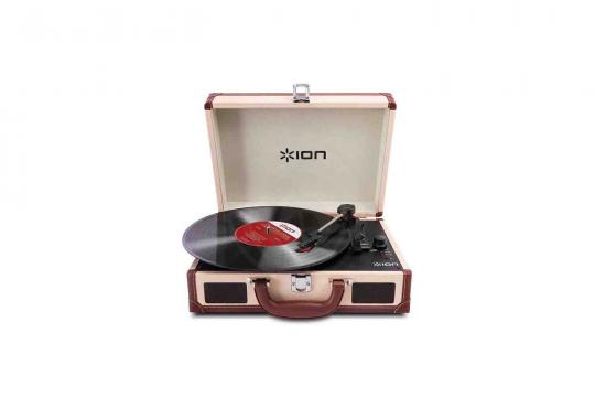 Виниловый проигрыватель ION AUDIO MOTION DELUXE cream - Виниловый проигрыватель - фото 2