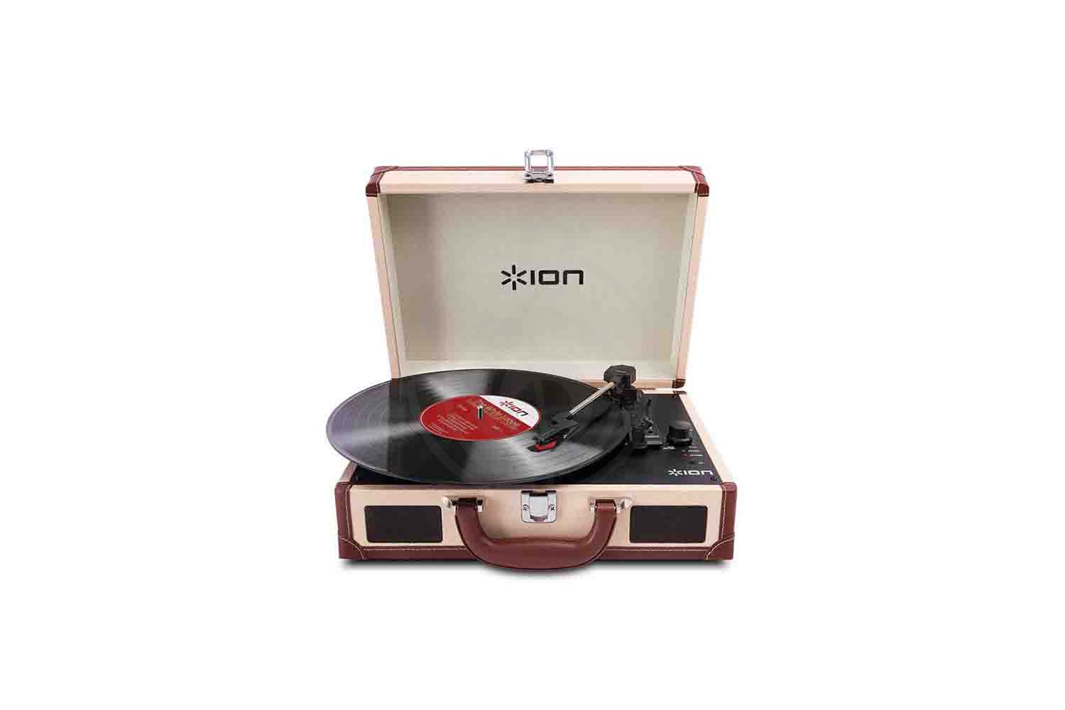 Виниловый проигрыватель ION AUDIO MOTION DELUXE cream - Виниловый проигрыватель - фото 2