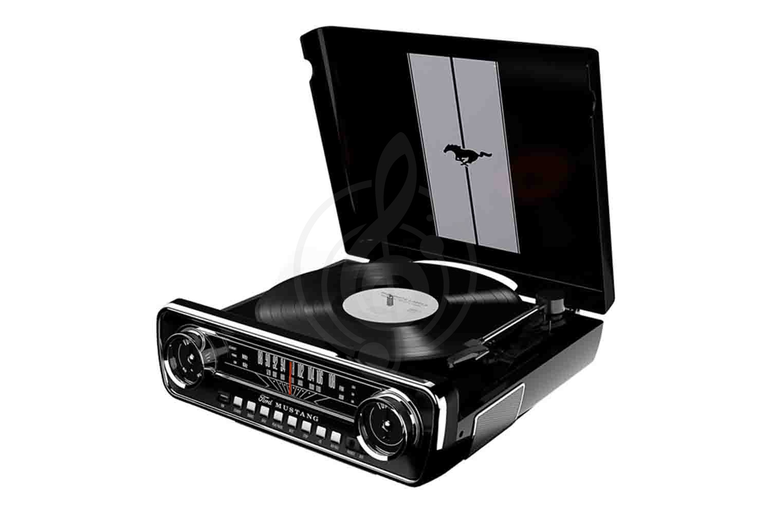 Виниловый проигрыватель ION AUDIO MUSTANG LP BK - Виниловый проигрыватель - фото 1