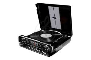 Изображение Виниловый проигрыватель ION AUDIO MUSTANG LP BK