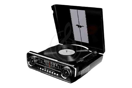 Виниловый проигрыватель ION AUDIO MUSTANG LP BK - Виниловый проигрыватель - фото 1