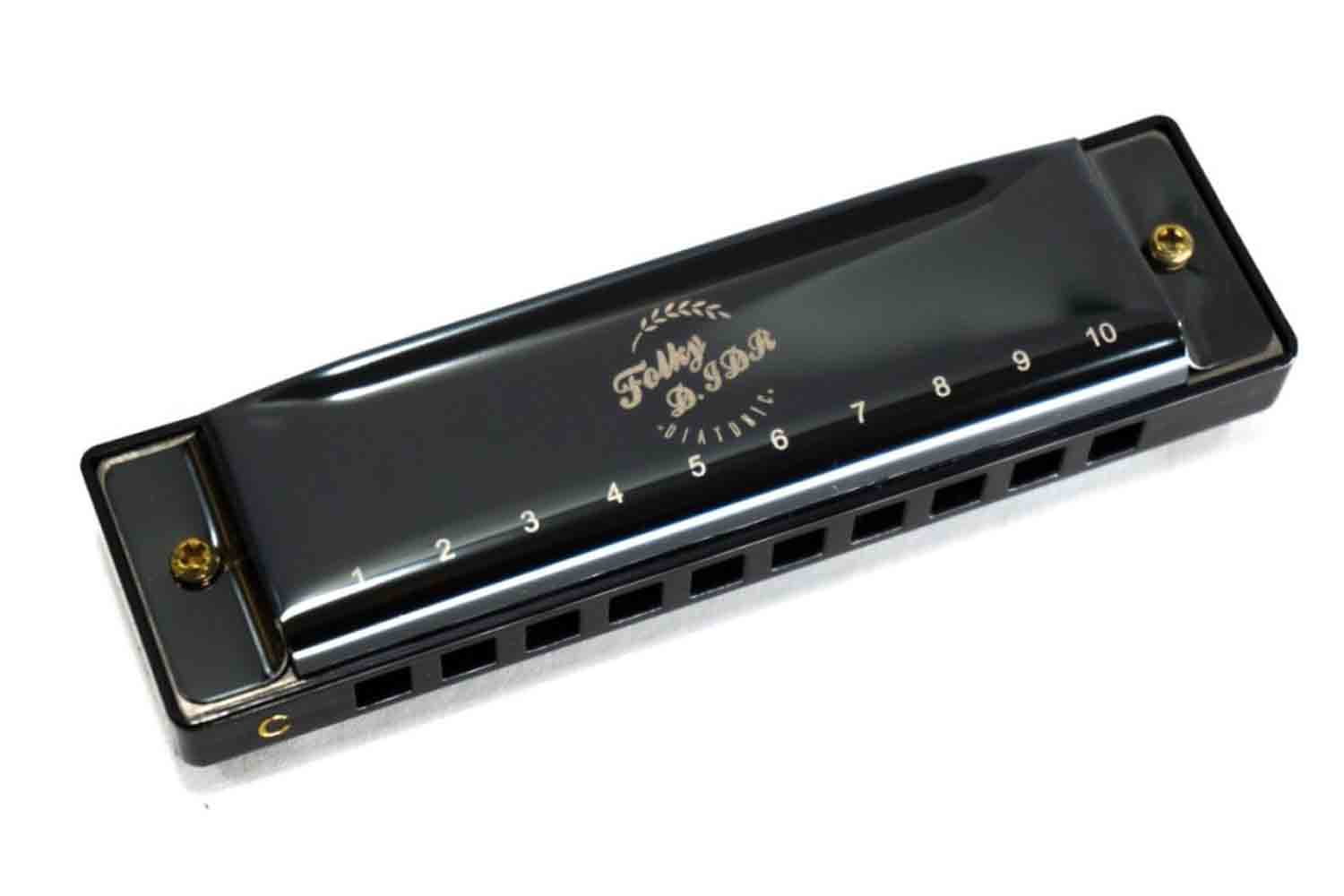 Диатоническая губная гармошка JDR H1005BK - Губная гармошка - фото 1