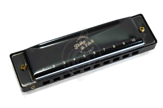 Диатоническая губная гармошка JDR H1005BK - Губная гармошка - фото 1