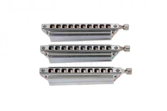 Хроматическая губная гармошка JDR Trochilus-Blue Richter - Губная гармошка - фото 6