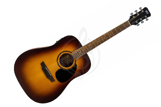 Электроакустическая гитара JET JDE-255 SSB - Гитара электроакустическая - фото 1