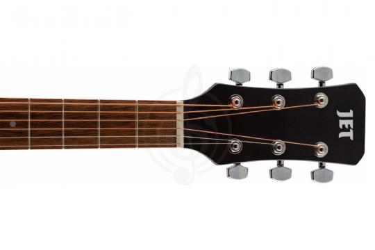 Акустическая гитара JET JF-155 BKS - Гитара акустическая - фото 3